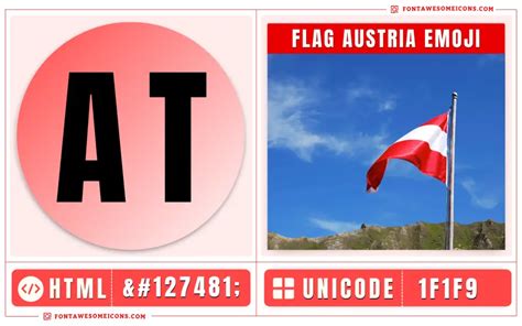 Flag Austria Emoji Copy Paste, Meaning | Unicode