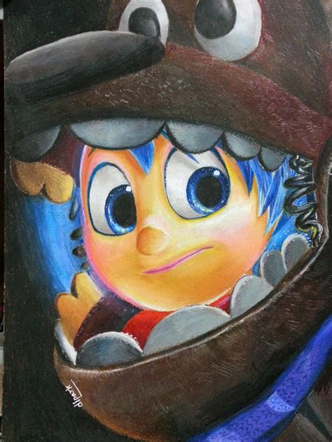 inside out joy fan art with color pencil by KR-Dipark on DeviantArt