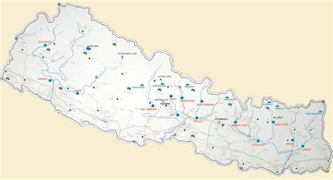 Mapa De Nepal Mapa De Rios | Images and Photos finder