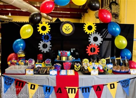 16 Cool Transformers Birthday Party Ideas - Pretty My Party