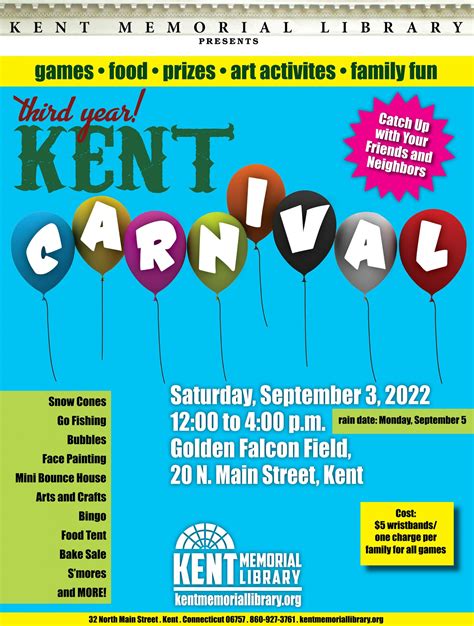 Kent Carnival 2022 | Kent Memorial Library