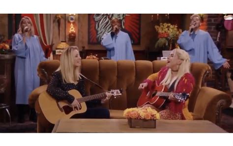 Lady Gaga Joins Lisa Kudrow on Friends Reunion to Sing ‘Smelly Cat’