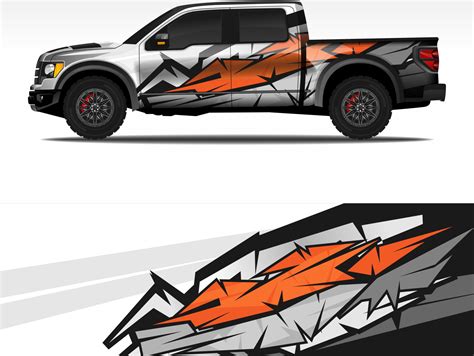 Car wrap decal livery vector design. by 21graphic on Dribbble