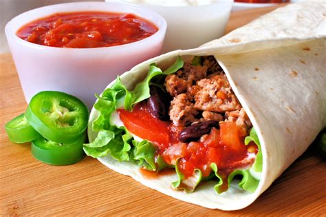 Recette facile de burritos mexicain à la viande!