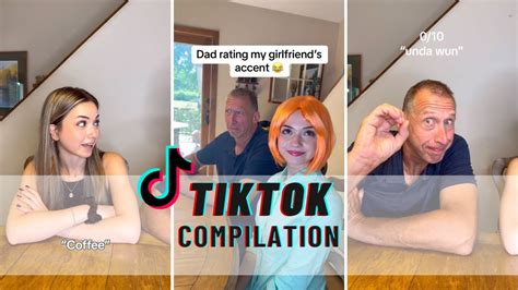 MMMJOEMELE TIKTOK COMPILATION- Dad Rating Girlfriend's Accent - YouTube