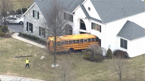 Pennsylvania School Bus Plows Into House - ABC News