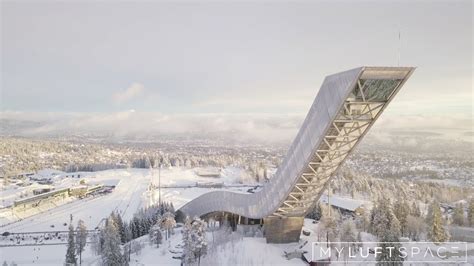 Optimiste foulée patrouille oslo ski jump tower Sablonneux Les épines ...