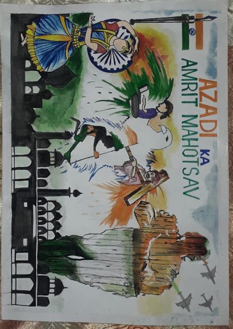 Poster Making Competition Celebrating Azadi Ka Amrit Mahotsav | Images and Photos finder