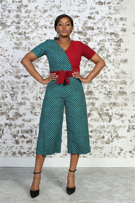 TASHA African Print Women's Jumpsuit – KEJEO DESIGNS