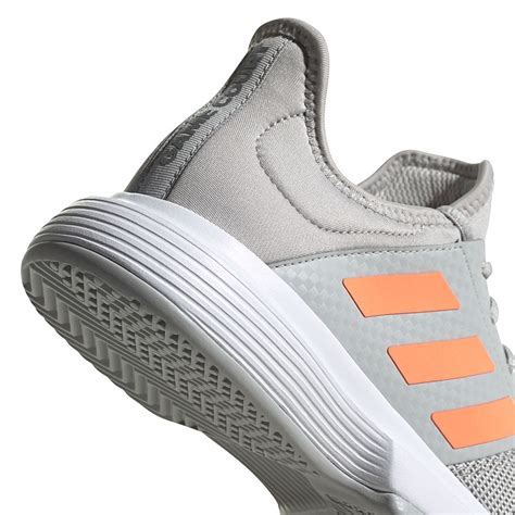 Adidas GameCourt Women's Tennis Shoe Grey/coral