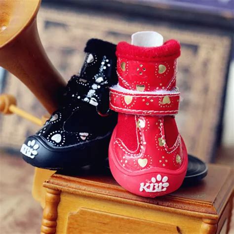 Small Dog Shoes Bling Love Pet Shoes for Puppies Cats Spring Autumn ...