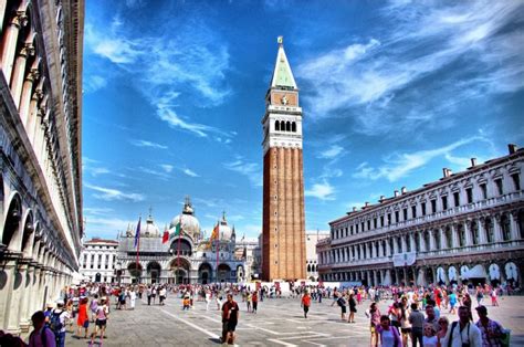 Piazza San Marco, Venice; Play Along With Hundreds of Pigeons ...