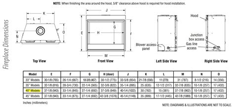 40" Superior Gas Fireplace Direct Vent