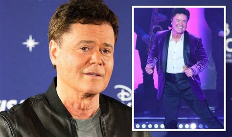 Donny Osmond speaks out after cancelling Las Vegas shows | Celebrity ...