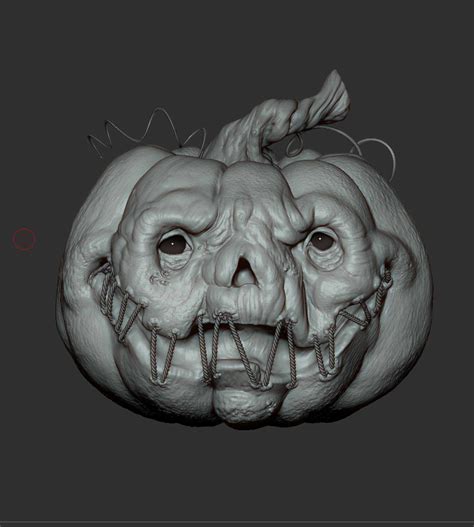 Summoned Pumpkin - ZBrushCentral