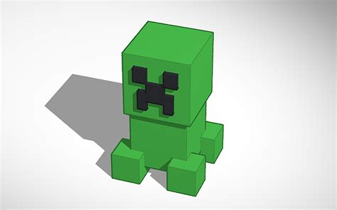 Minecraft Baby Creeper by Shark_Byte | Download free STL model ...