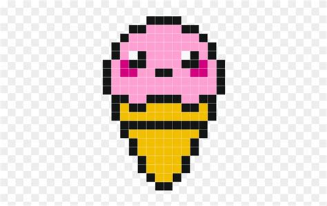 Stickaz - Cute Icecream - Cute Pixel Art Easy - Free Transparent PNG Clipart Images Download