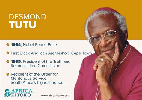 Desmond Tutu, the man of peace – AFRICA KITOKO