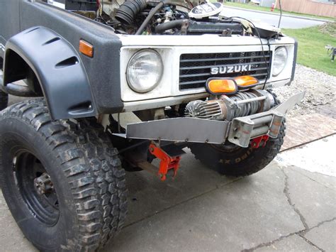 J1 Metal Fabrication: Suzuki Samurai Winch Bumper