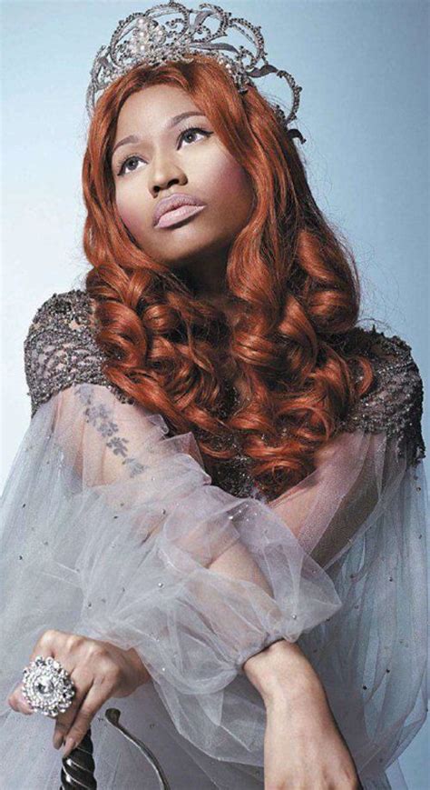 Nicki Minaj with red hair Nicki Minaj Wig, Nicki Minaj Outfits, Celebrity Wigs, Celebrity ...