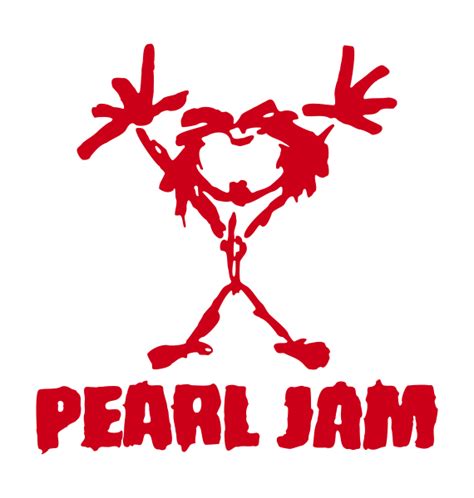 Pearl Jam - Rock Band Logo Sticker