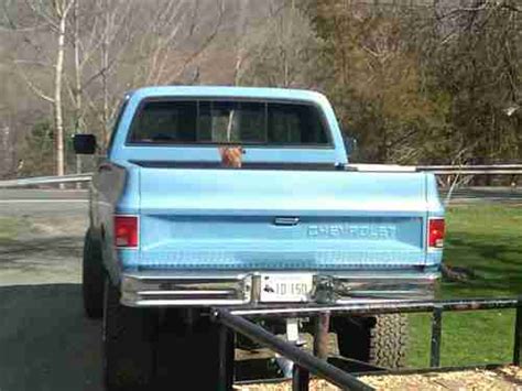 Buy used 1985 Chevy K10 Custom Deluxe 4x4 No Rust!!! c/k, silverado, k20,k30 in Durham ...