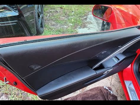 C7 Corvette LH Drivers side door panel removal tips and tool tips - My personal experiences ...