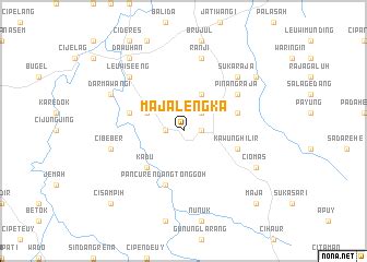 Majalengka (Indonesia) map - nona.net