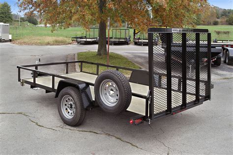 Heavy-Duty, Professional Grade 6x12 Utility Trailer - Gatormade Trailers