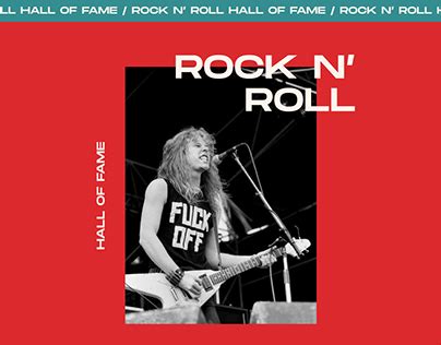 Rock n' Roll Hall of Fame | Behance