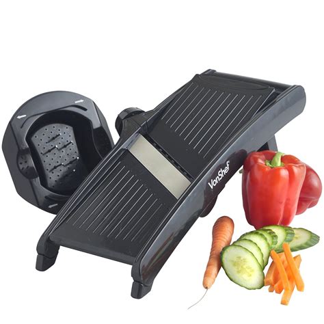 VonShef Mandoline Slicer with 3 Adjustable Blades: Amazon.co.uk: Kitchen & Home