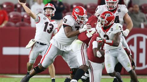 Georgia football’s last game against Alabama