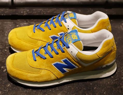 New Balance 574 - Yellow - Blue - White - SneakerNews.com