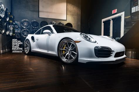 Stylish Transformation of White Porsche 911 Turbo S — CARiD.com Gallery