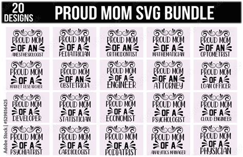 Proud Mom svg bundle, Proud Mom svg svg bundle, Proud Mom svg bundle ...