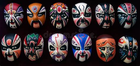 Beijing Opera Masks stock image. Image of tradition, china - 14052129