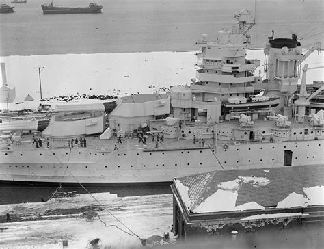 Battleship Photo Index BB-42 USS IDAHO