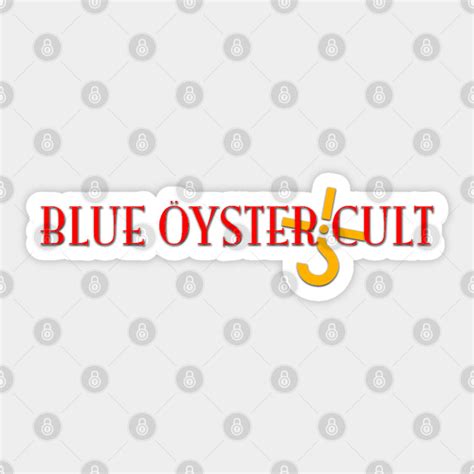 Blue Öyster Cult: Logo - Blue Oyster Cult - Sticker | TeePublic