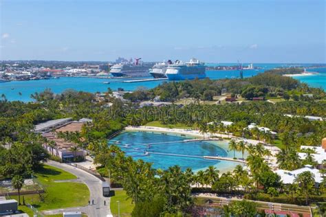 Dolphin Cay, Paradise Island, Bahamas Stock Image - Image of houses ...