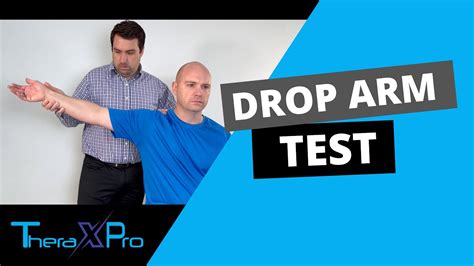 Drop Arm Test | Supraspinatus Tear - YouTube