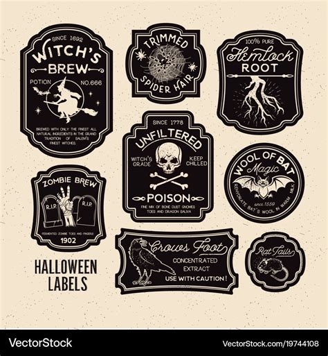 Potion Label Template - Detrester.com