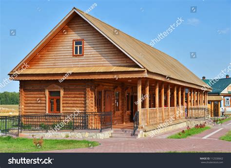 Traditional Russian Rural Wooden House Stock Photo 112530662 : Shutterstock