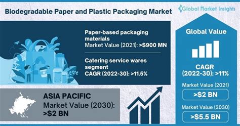 Biodegradable Paper & Plastic Packaging Market Size, 2022-2030