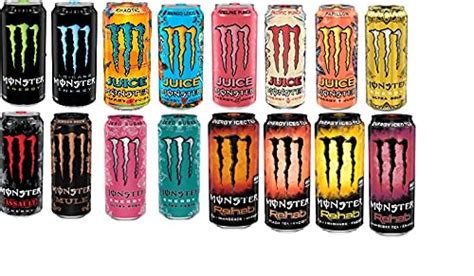 Monster Energy Drink Flavors List