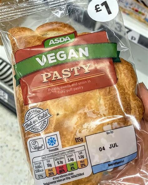 Asda Vegan Pasty 135g | Vegan Food UK