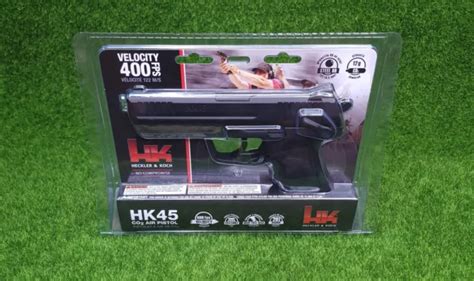 UMAREX H&K HECKLER & Koch HK45 CO2 .177 Cal BB Gun Pistol, 400FPS - 2252304 $49.83 - PicClick