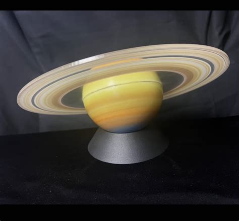 Saturn Model (Prototype) – Space Art by Christopher Doll