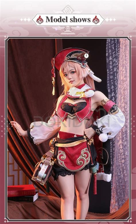 PRE-SALE DokiDoki-SR Game Genshin Impact Yanfei Cosplay Costume Yanfe ...