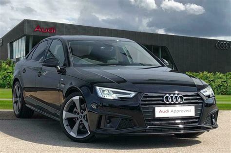 2019 Audi A4 Black Edition 35 TFSI 150 PS S tronic Petrol black Semi ...