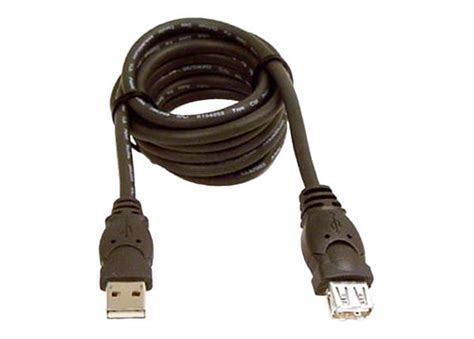 Belkin 16ft USB A/A 2.0 Extension Cable, M/F, 480Mps - F3U134B16 - USB ...